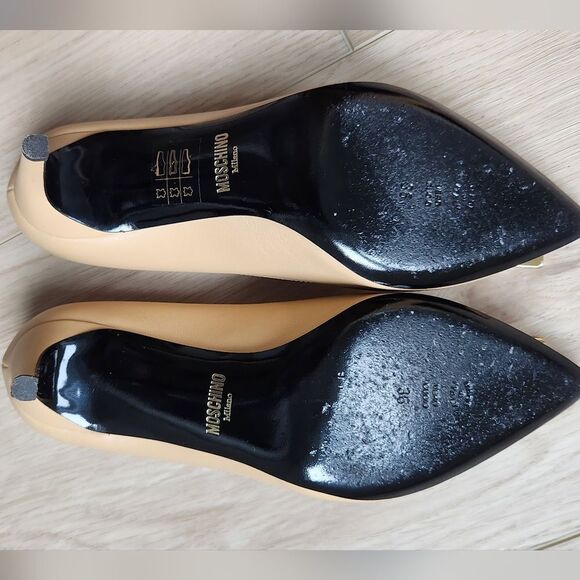 Moschino Patent Leather Block Heel Boot - Picture 11 of 14